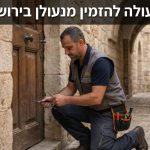 כמה עולה להזמין מנעולן בירושלים